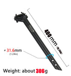 UNO SP-719 Bicycle Seatpost   Road Mountain Bike Seatpost 27.2/30.9/31.6*350/400mm Seat Tube Bicycle Aluminum Alloy Parts
