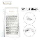 JINYANHUA Pre-Made Volume Lash Extension Fans Short Stem 0.07mm C/D Curl 8-15mm