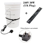 Homebrew Brew Belt Fermentation Heating Belt for Beer Wine Spirits 25Watt Plastic Fermenter Bucket 220V/110V EU/US Plug