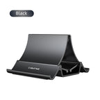 CABLETIME Vertical Laptop Stand Automatically Shrink Space-Saving Multifunctional Tablet Stand for MacBook Surface iPad Phone