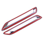 For Toyota RAV4 XA50 2019 2020 2021 2022 2023 2024 Hybrid ABS Car Rear Fog Light Lamp Cover Trim Bumper Reflector Accessories