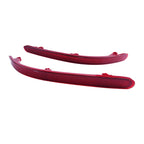 Pair Rear Bumper Reflector W/ Red Lens No Light For VW Touareg 7L 2002-2010 L+R