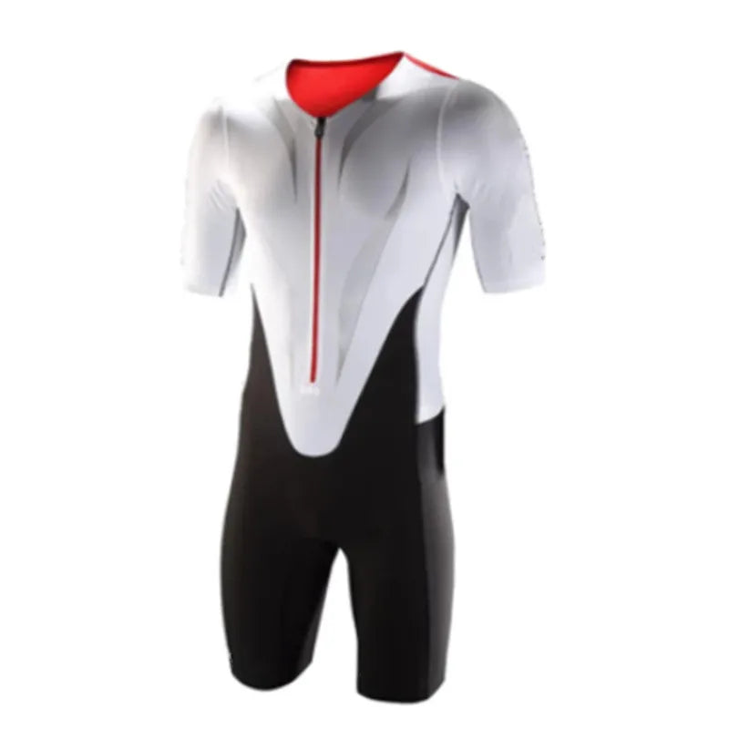 Men's Triathlon Suit 2021 Hot Selling Cycling Jersey Summer Short Sleeve Bicycle Skinsuit Maillot Ciclismo Hombre Bike Clothing