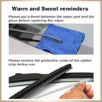 For SsangYong Rexton Y400 Y450 Y461 2018-2024 Wiper Front & Rear Wiper Blades Windshield Windscreen Window Brushes 26"+20"+13"