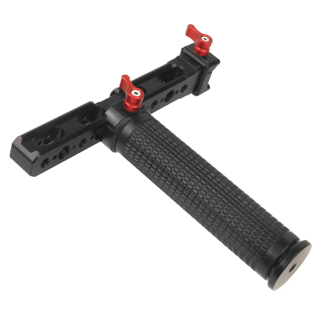 Dual Handle Grip NATO Rail Clamp Side Handgrip for DJI Ronin RS2 RSC2 Extension Handlebar Bracket Handheld Gimbal Stabilizer
