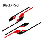 4PCS Car Long Side Stickers Graphics Camper Van Auto Racing Decals For Fiat Ducato Vinyl Film Accessories DIY Decoration