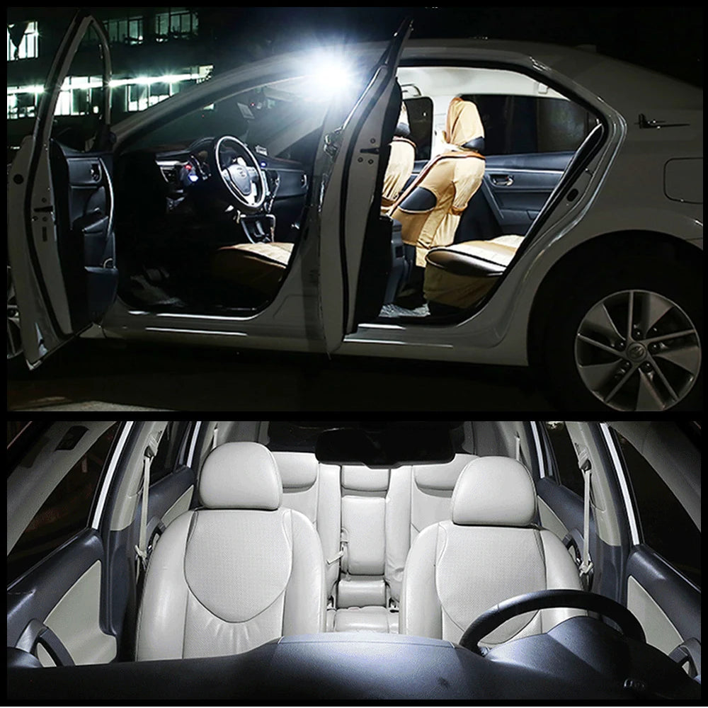 For Hyundai Kona 2017 2018 2019 2020 2021 Parts Accessories Car Interior LED Lights Canbus Map Dome Trunk License Plate Lamp