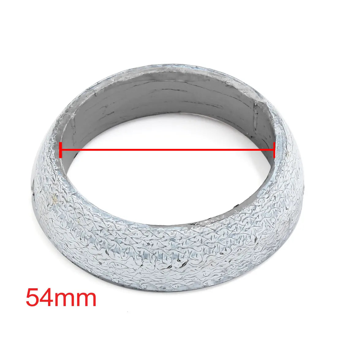 UXCELL Car 45mm 48mm 60mm 65mm 70mm Inner Dia Exhaust Tail Pipe Flange Donut Gasket Muffler Seal Ring 1/2/5/10 Pcs