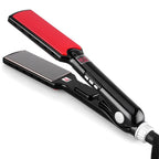High Temperature Titanium Flat Iron Keratin Hair Straightener Professional MCH 480℉ Wide Floating Plates Straightening Irons