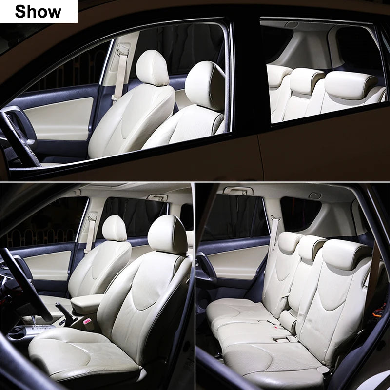 13Pcs Canbus LED Interior Light Bulb Kit For VW Volkswagen Golf 4 MK4 1999 2000 2001 2002 2003 2004 2005 Car Reading Trunk Lamp