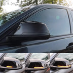 For BMW 1 2 3 4 X1 M Series F20 F21 F22 F30 E84 F87 i3 i3S Black Dynamic Turn Signal LED Rearview Mirror Indicator Blinker Light