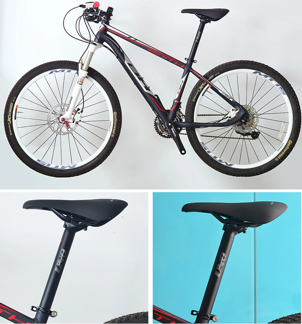 UNO SP-719 Bicycle Seatpost   Road Mountain Bike Seatpost 27.2/30.9/31.6*350/400mm Seat Tube Bicycle Aluminum Alloy Parts