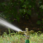1/2 3/4 inch Metal Pulsating Sprinkler 360 Degree Rocker Arm Rotating Lawn Watering Sprinklers  for Garden Irrigation System 1pc