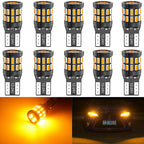 10pcs T10 W5W LED Canbus Bulbs 194 168 No Error LED Car Clearance Parking Light for Polo Passat B5 B6 CC Golf 4 5 6 7 Jetta MK6