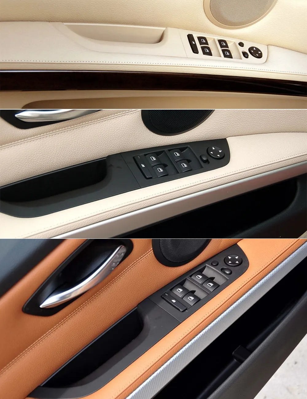 LHD Left Hand Driver Interior Door Pull Handle Replacement For BMW 3 Series E90 E91 316 318 320 325 328i