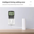 12/24 Hour Electronic Digital Timer Switch EU UK US AU FR Plug Programmable Timing Socket Kitchen Timer Outlet Timer Control