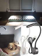 2pcs светильн Hotel Bedside Working Study Reading Wall Lamp sconces 3W Book Lamp Night light fixtures Spot LED EU US Plug Cord