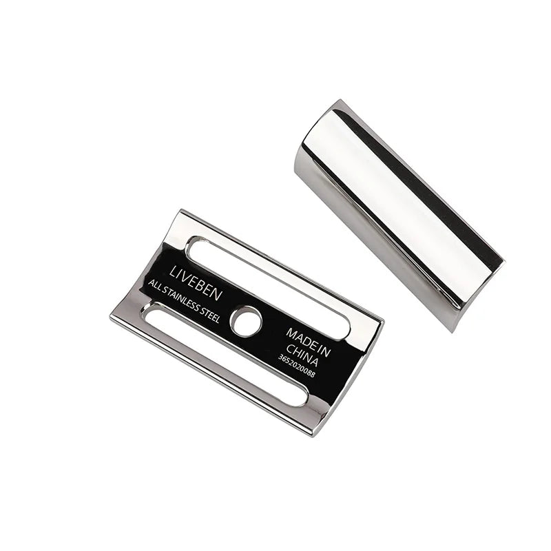 CNC 316L Stainless Steel Men's Manual Shaver Classic Double Edge Safety Razor