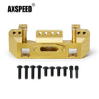 AXSPEED Metal Front Bumper Servo Mount for TRX-4 TRX4 1/10 RC Crawler Car Upgrade Parts Accessories