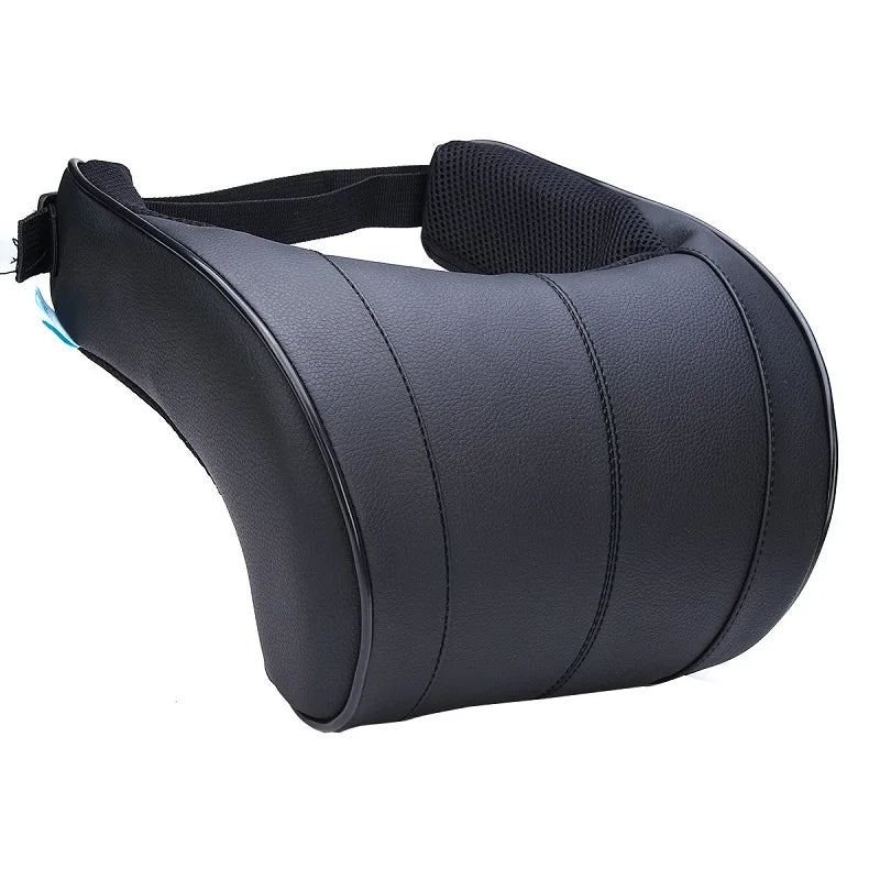1PCS PU Leather Auto Car Neck Pillow Memory Foam Pillows Neck Rest Seat Headrest Cushion Pad 3 Colors High Quality