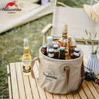 Naturehike Folding Bucket Waterproof Water Sink Bucket Portable OutdoorTravel Foldable Water Basin Camping Hiking Storage Bucket