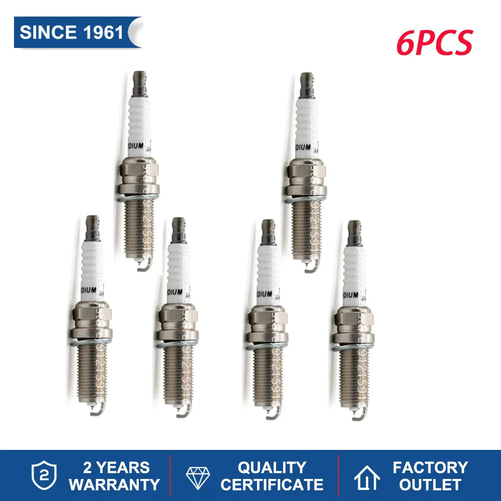 4-8PCS Candles Replace for PLFR5A-11 NISSAN 22401-5M015 22401-5M075 Denso VKH16 IKH16 Iridium Spark Plugs TORCH KH5RTIP-11