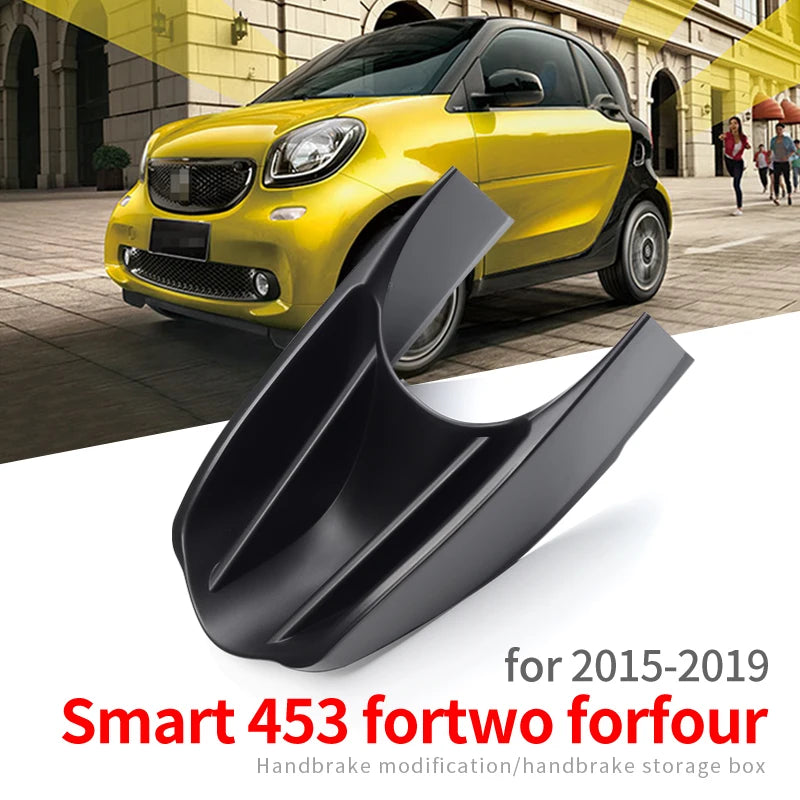 ZUNDUO for Smart 453 fortwo forfour Car Armrest Center Storage Box Container Glove Organizer Case mercedes Accessories