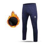 KELME Men Sports Trousers Sweatpants Kid Winter Padded Pants Thicken Jogging Women Fitness Outwear Warm Long Pants  K15Z406