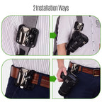 Camera Belt Holster Mount Waist Clip Holder Hanger With Quick Release Plate 1/4" Screw for Canon Nikon Sony Olympus DSLR Cameras