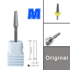 RolinStar Many Sales promotion type Carbide barrel stable shank  Accessories Cutter pedicure nail milling drill bits