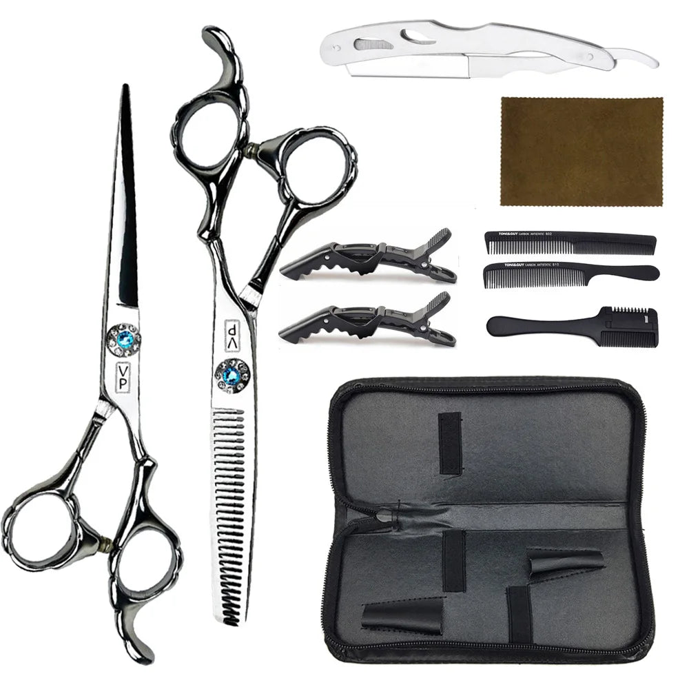 Hairdressing Scissors Professional Hairdressing Scissors Set New 6 Inch Hairdressing Scissors Japan 440C Hairdressers Scissors