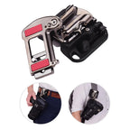 Camera Belt Holster Mount Waist Clip Holder Hanger With Quick Release Plate 1/4" Screw for Canon Nikon Sony Olympus DSLR Cameras