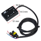12v Dc 1/8 Npt Auto digital water temp Meter Square water temperature gauge Skyline WRX Evo MPS with Joint Pipe Sensor Adapter