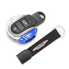 Smart Key Cover JCW Brake Disc Style Shape 3/4 button Key Fob Case Shell with Keychain Ring Belt For MINI Cooper F55 F56 F57 F60
