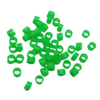 200 pcs Bird Ring Leg Bands for Parrot Finch Canary Gouldian diameter 3mm 4mm 5mm Bird foot Ring Color random delivery