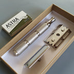DSCosmetic Knurl Safety Razor Handle, 316L Stainless Steel or Gr5 Titanium