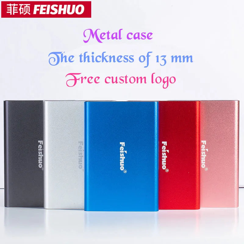 Portable External Hard Custom LOGO Drivefor PC/Mac USB 3.0 320GB 500GB 1TB HDD External HD Hard Disk