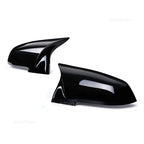 For Bmw 1 2 3 4 X Series Mirror cap F20 F21 F87 M2 F23 F30 F32 F36 X1 E84 Gloss Black Side Mirror Cover Cap Rearview -M4 Style