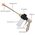 Long Foam Washer Car High Pressure Water Gun Nozzle Washing Watering Tools Garden Universal Off Road 4x4 Motorcycle Accessories