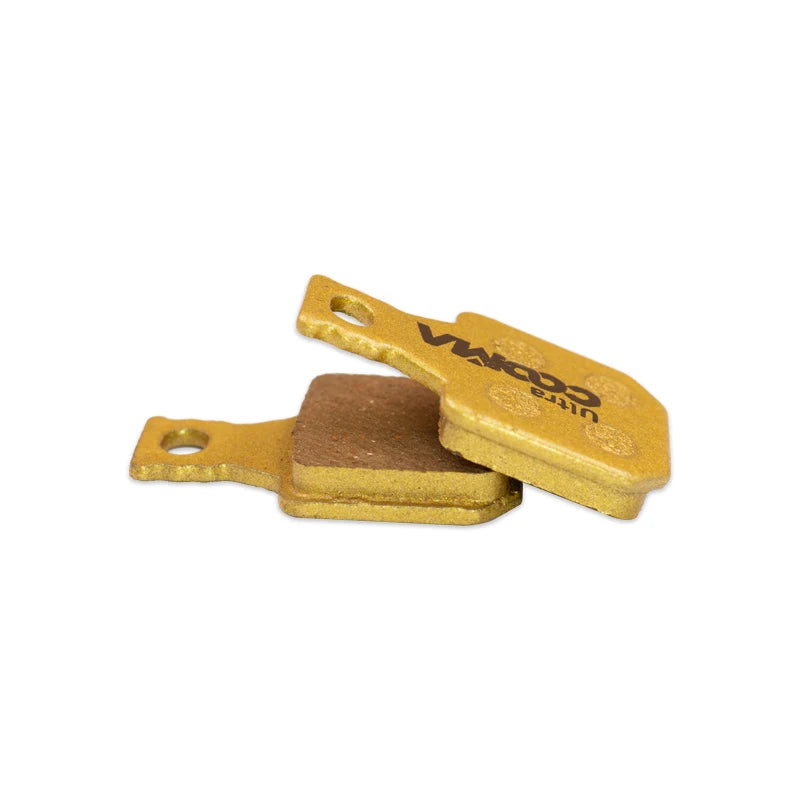 Bicycle Disc Brake Pads For Magura 8.R 8.P 8.S Pads, MT5 MT7 Caliper, 4 Pairs, Gold Full Metal