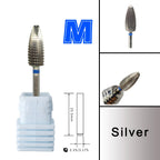 RolinStar Many Sales promotion type Carbide barrel stable shank  Accessories Cutter pedicure nail milling drill bits