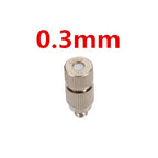 50Pcs 3/16 Inch Thread High Pressure Fog Nozzle Misting Cooling Humidity Sprayer Home Garden landscaping Disinfection Nozzles