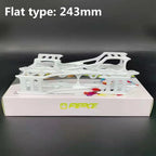 Flat / Rocked F1 MST Fierce Skating Chassis 219mm 231mm 243mm Inline Skates Base 4X80mm 243 Young Slide 4 Wheels Roller Frame
