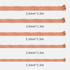 5pcs/lot MECHANIC Desoldering Braid 1.0/1.5/2.0/2.5/3.0/3.5/4.0mm 1.5M Length Welding Solder Remover Wick Wire BGA Repair Tools