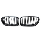 1 Pair Gloss/Matte Black M-Color Kidney Front Grille Auto Racing Grille for BMW E90 E91 LCI 325i 328i 335i 2009 2010 2011