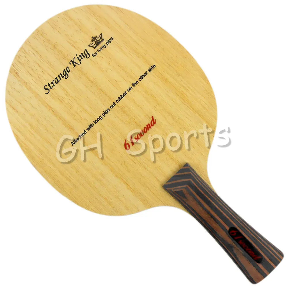 61second Strange King Table Tennis Blade specialized for long pimples out rubbers Shakehand for PingPong Racket