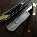 Titan straight razor barber razors for beard male shaving knife men's safety shaver razors