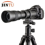 JINTU 420-1600mm 800mm f/8.3 Telephoto Lens Telescope Camera Lens for Nikon D3100 D3200 D3400 D5500 D5200 D5600 D90 D7500 D7200