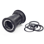 Fouriers PF30 to BB30 Bottom Bracket 46x68/73mm Frame 30mm Axle Enduro Bearings Black
