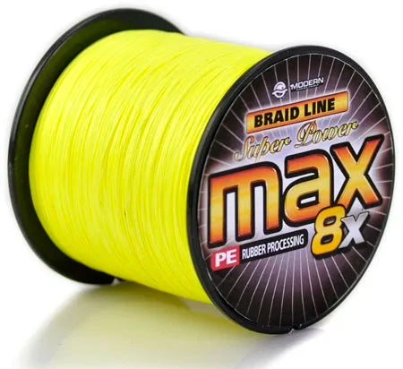 ZUKIBO 500M 8X MODERN Braided Fishing Line Super Strong Japan Multifilament PE Wear-resistant Fishing Rope 8 Strands 20 to 100LB